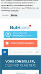Mobile Screenshot of nutrisens.com